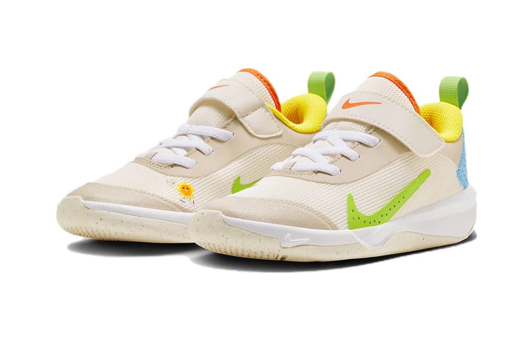 Кроссовки Nike Omni MULTI Корт MULTI Корт Противоскользящий Амортизация Устойчивый к истиранию Низкий Топ Детские Лайфстайл Обувь - изображение 3