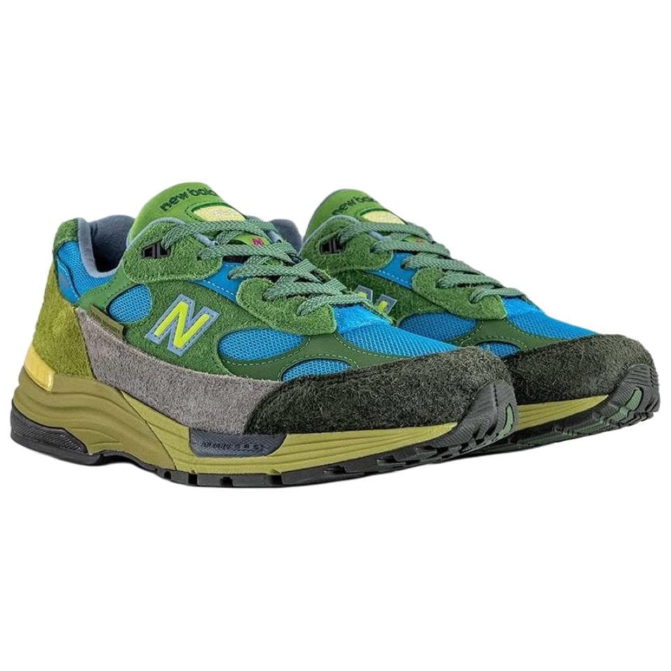 Кроссовки для бега New Balance X Salehe Bembury NB 992 Беговые кроссовки Унисекс Зеленый - изображение 3