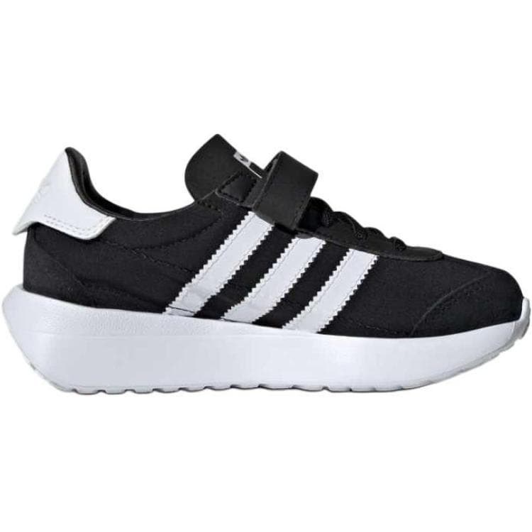 Кроссовки Adidas Originals COUNTRY XLG Низкие детские повседневные кроссовки Черный Белый - изображение 2