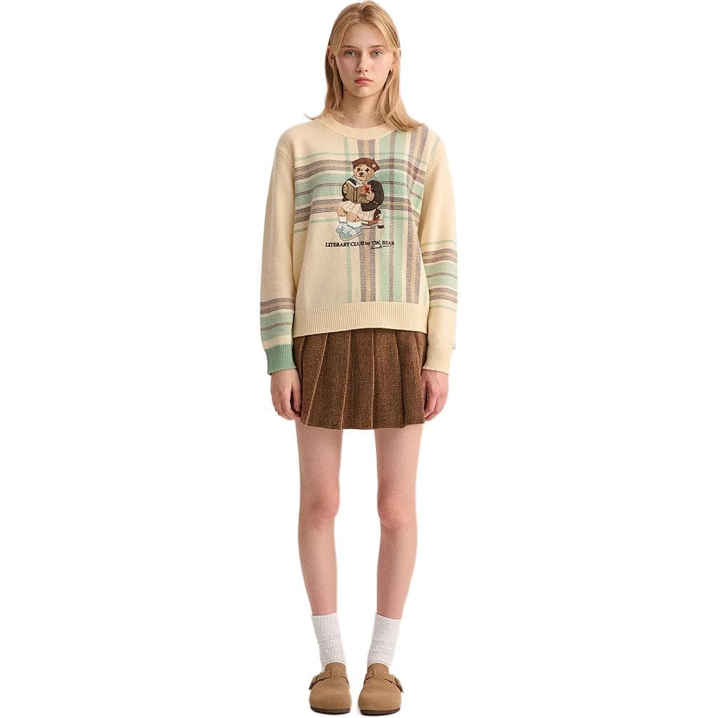Кардиган Teenie Weenie 2025 Осенний Свитер Женский - изображение 4
