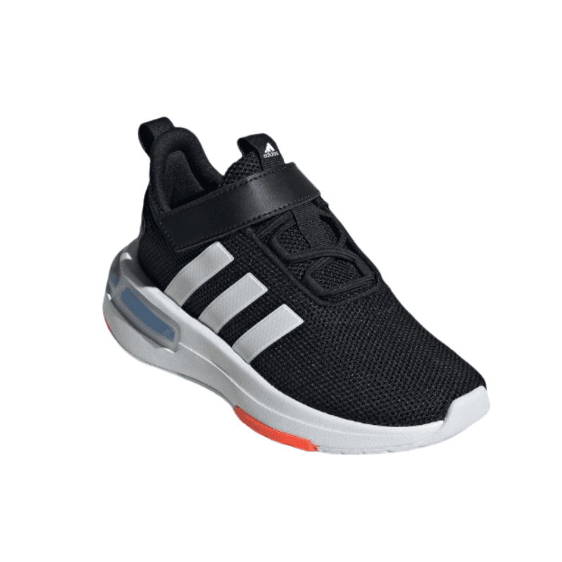 Кроссовки Adidas RACER TR23 Противоскользящие и Дышащие Низкие Кеды для Детей Lifestyle Черные Белые Неоновые Красные Детские - изображение 3