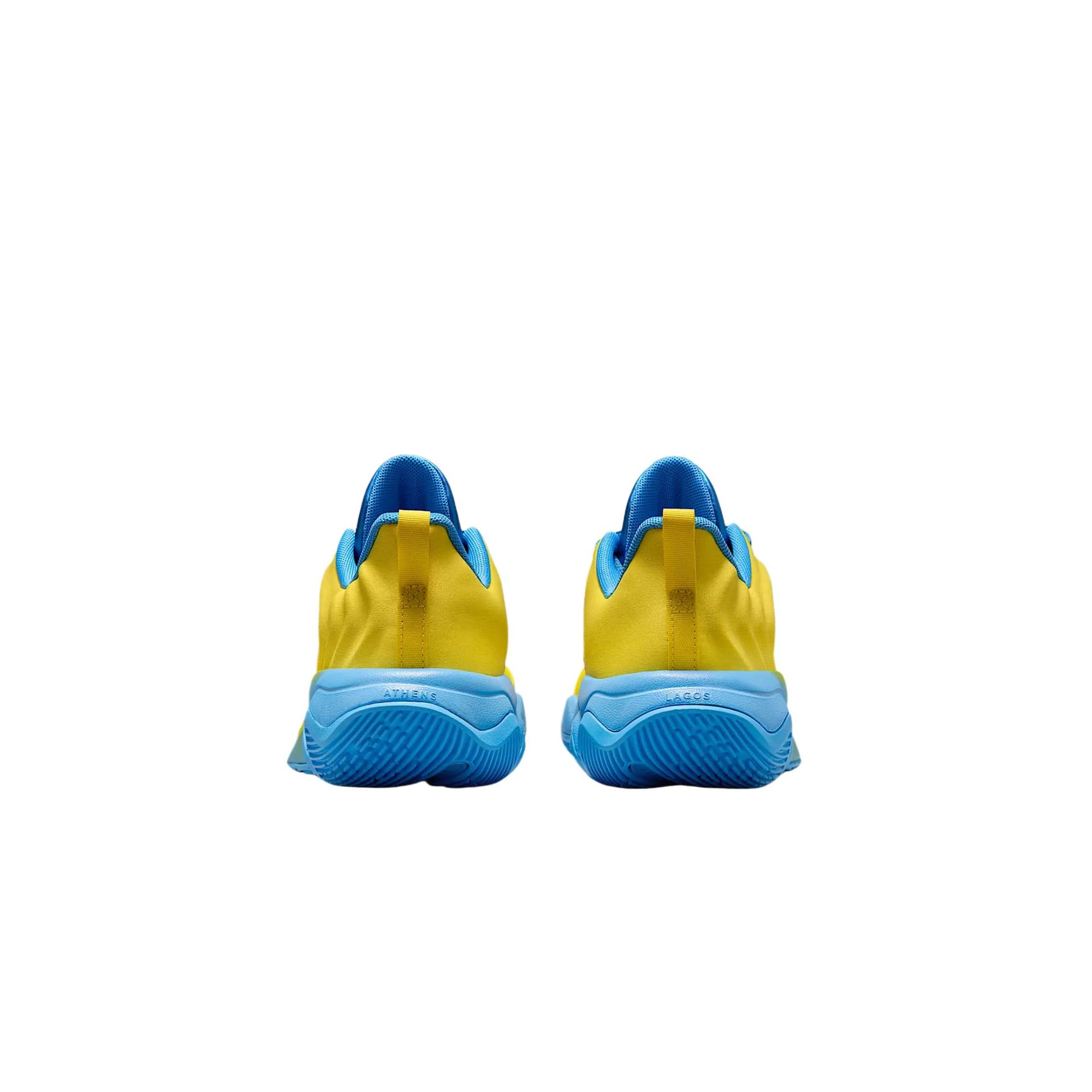 Кроссовки для баскетбола Nike Giannis Immortality 4 Ткань Низкие Детские Баскетбольные Кроссовки Желтый Розовый Синий Малыш - изображение 5