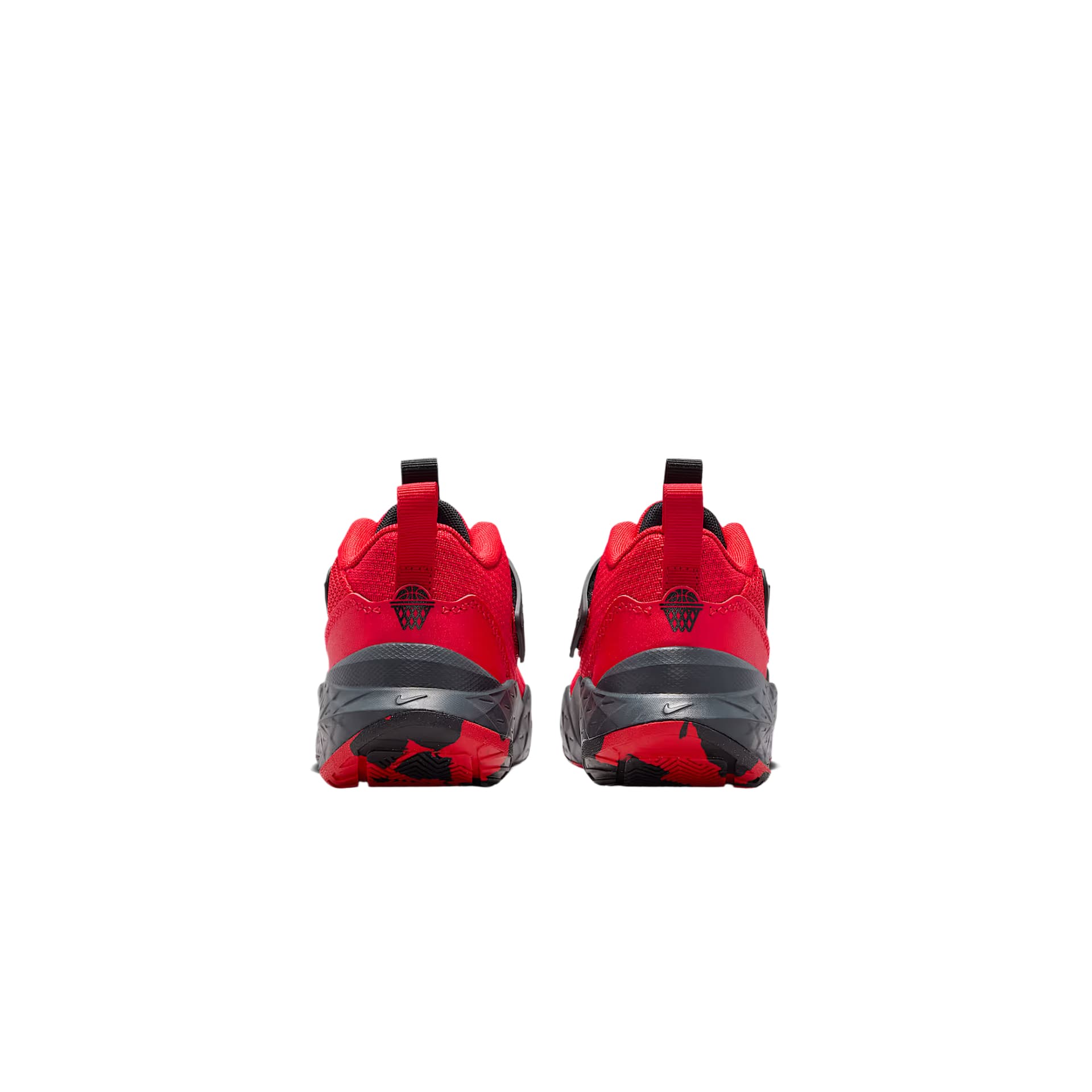 Кроссовки для баскетбола Детские баскетбольные кроссовки Nike Team Hustle D 12 университетский красный - изображение 5