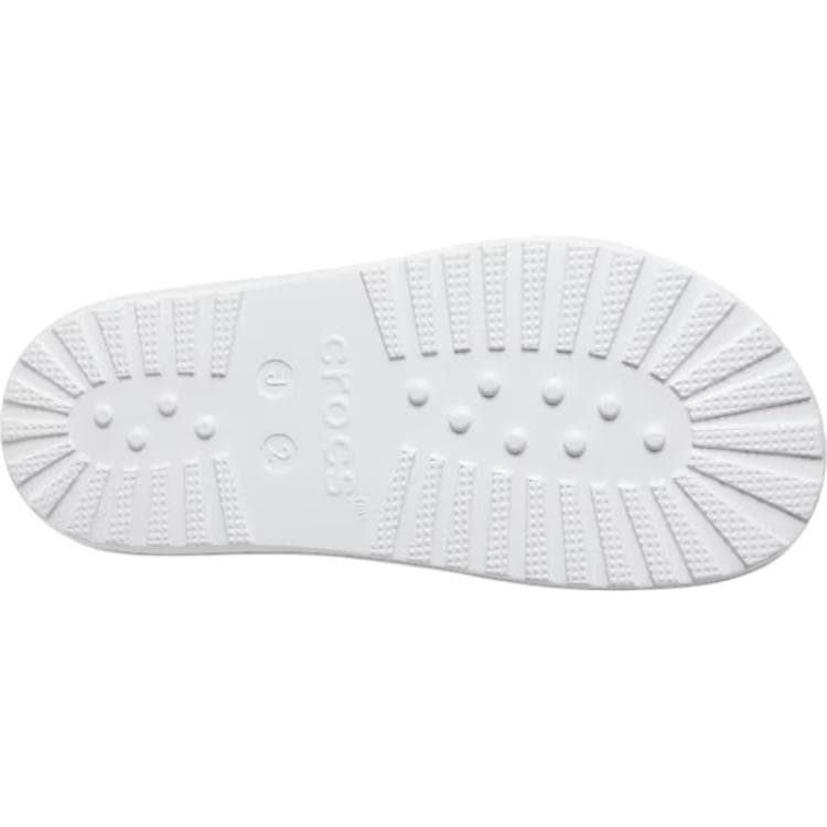 Сандалии Crocs Classic Fisherman противоскользящие устойчивые к истиранию низкие детские сандалии белый детский - изображение 5