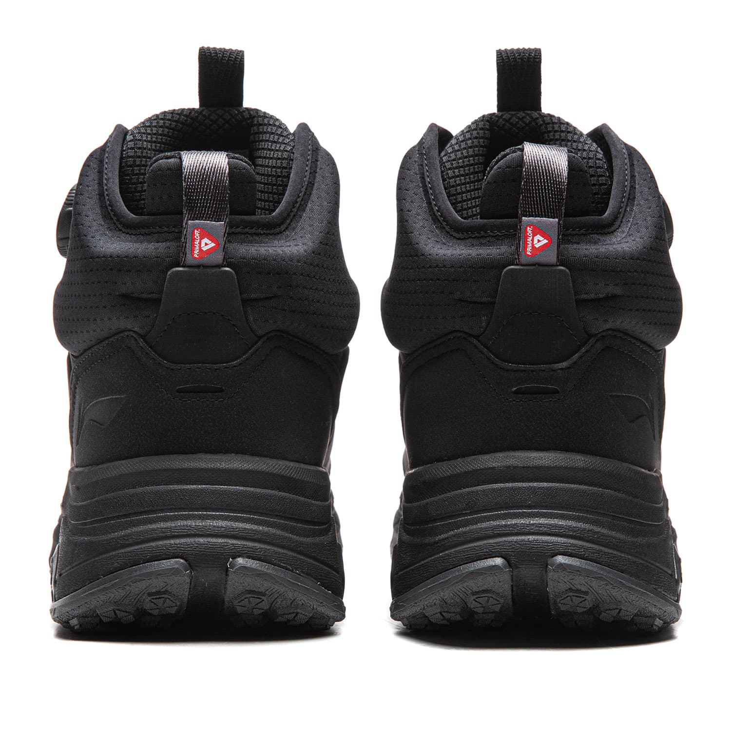 Кроссовки Li-Ning Xingtu 2 MID WIRE Универсальный винтажный утепленный с амортизацией противоскользящий износостойкий с поддержкой мид-топ повседневная обувь унисекс черный - изображение 6