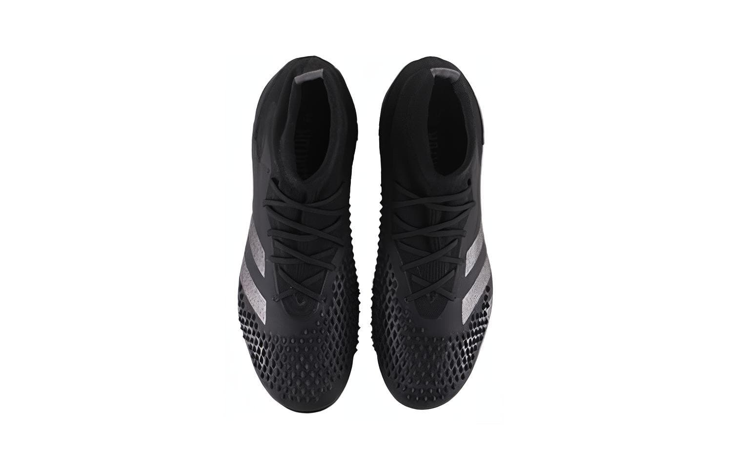 Бутсы Adidas Mutator противоскользящие амортизирующие MID детские футбольные бутсы черные для детей - изображение 3