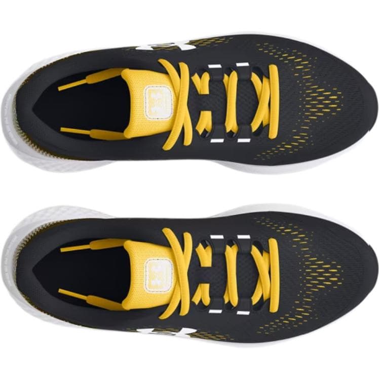 Кроссовки Under Armour Rogue 4 Удобные и Стильные Низкие Кроссовки для Беговых Тренировок Черные Желтые Детские - изображение 4
