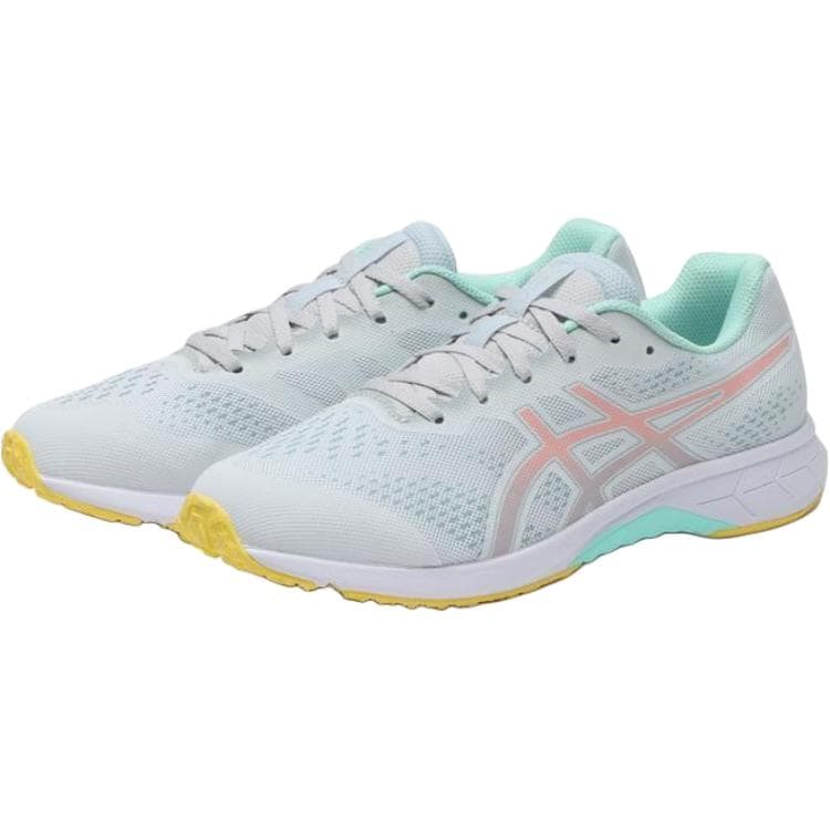 Кроссовки Asics Lazerbeam Дышащий Поддержка Низкий Топ Детские Беговые Кроссовки Серый Красный Детский - изображение 3