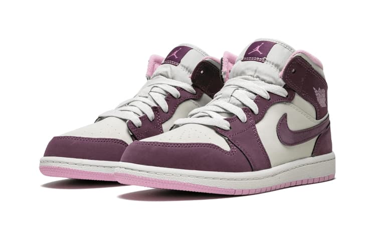 Кроссовки для баскетбола Jordan Air Jordan 1 Mid "Sand Purple" - изображение 5