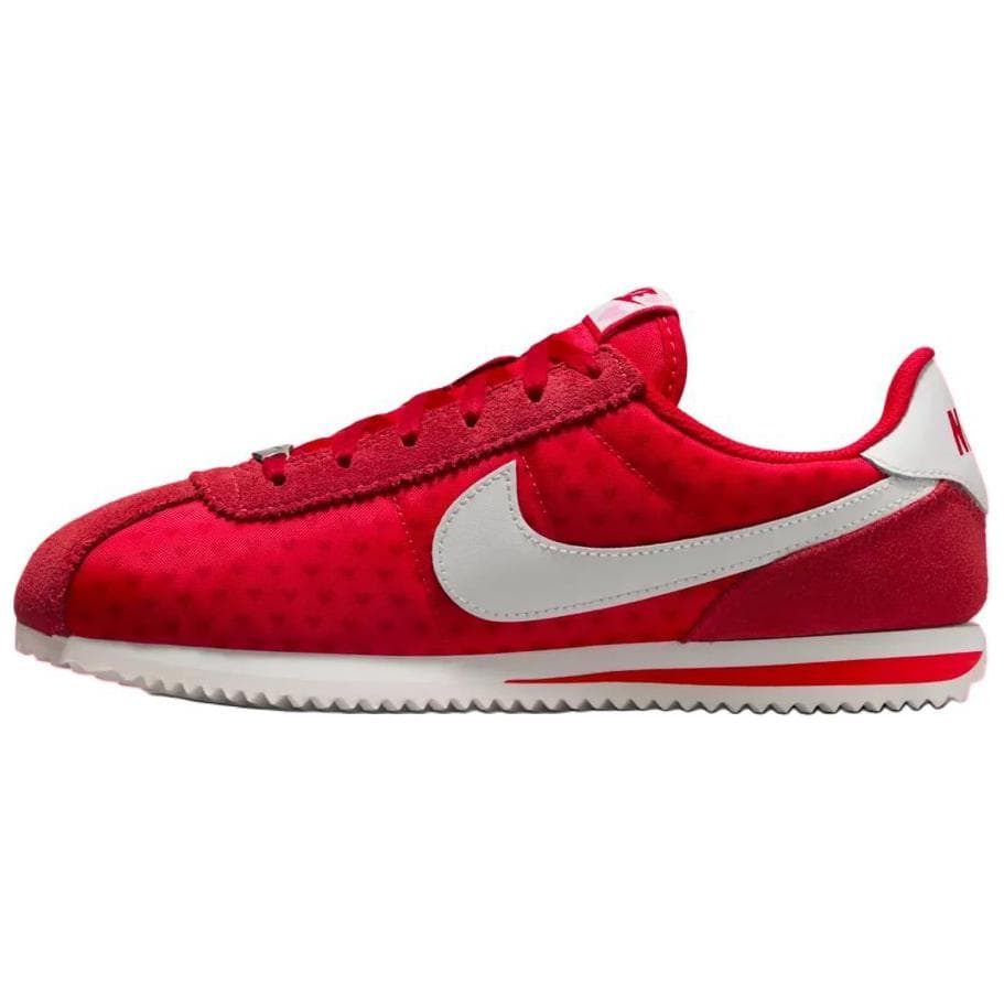 Кроссовки Nike Cortez Low Топ Детская Беговая Обувь Красная Белая Малыш - изображение 1