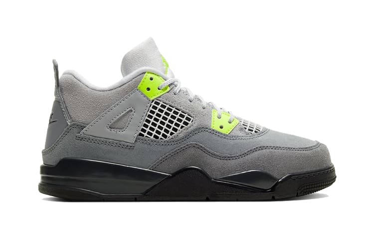 Кроссовки для баскетбола Jordan Air Jordan 4 Retro SE 95 Neon - изображение 3