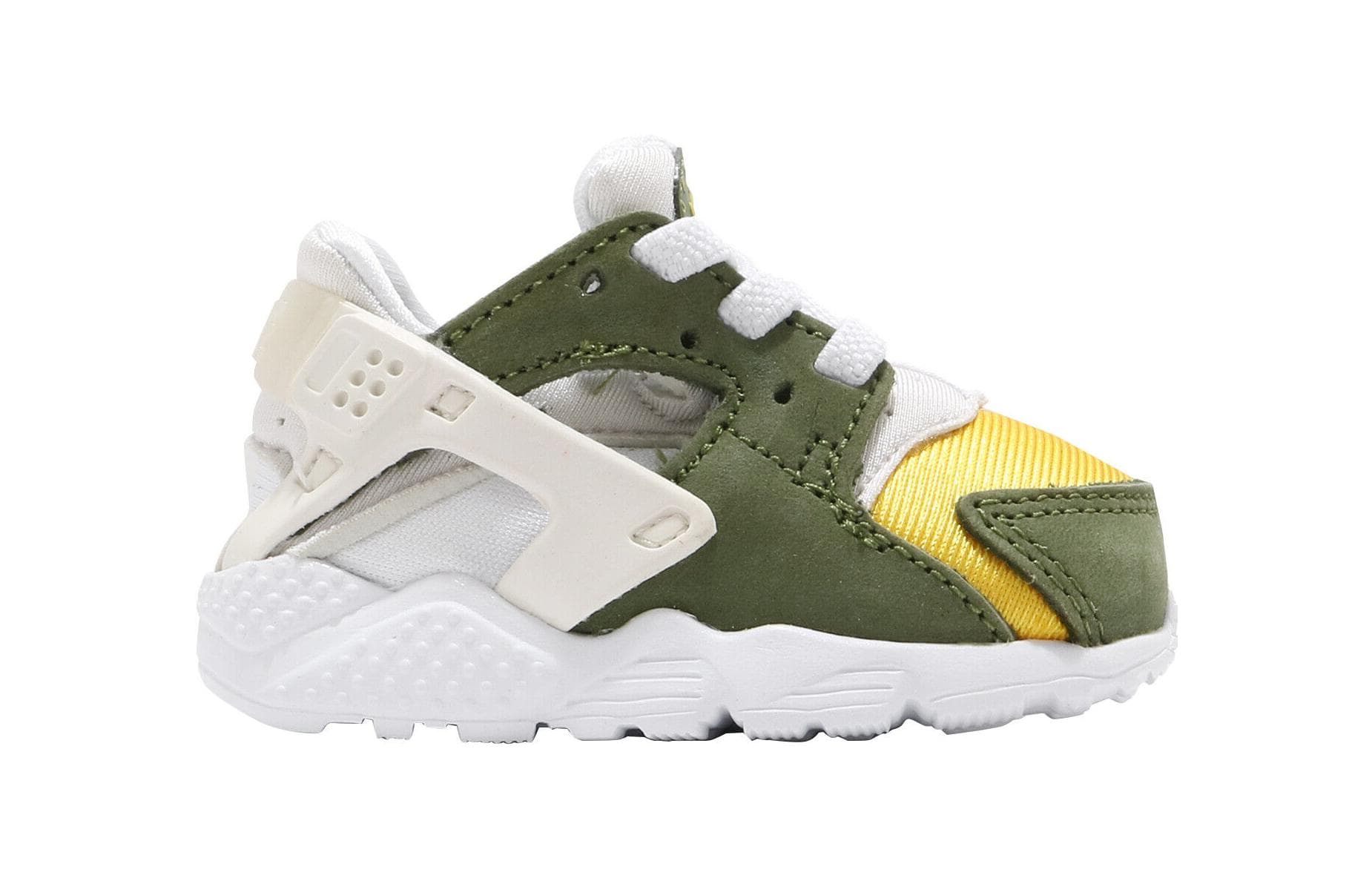 Кроссовки Stussy x Nike Air Huarache Le "Dark Olive" TD - изображение 2