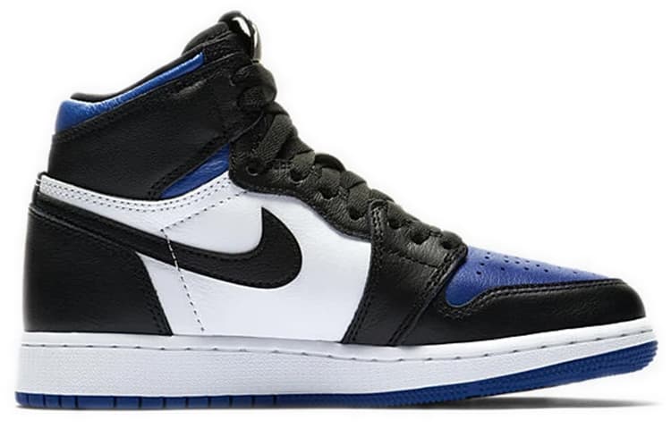 Кроссовки для баскетбола Jordan Retro High OG "White Royal" GS - изображение 5