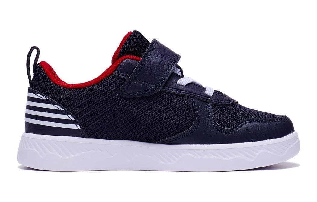 Кроссовки Li-Ning YOUNG x Disney Детский спортивный стиль Лоу-топы повседневная обувь черно-бело-красный подростковый - изображение 2