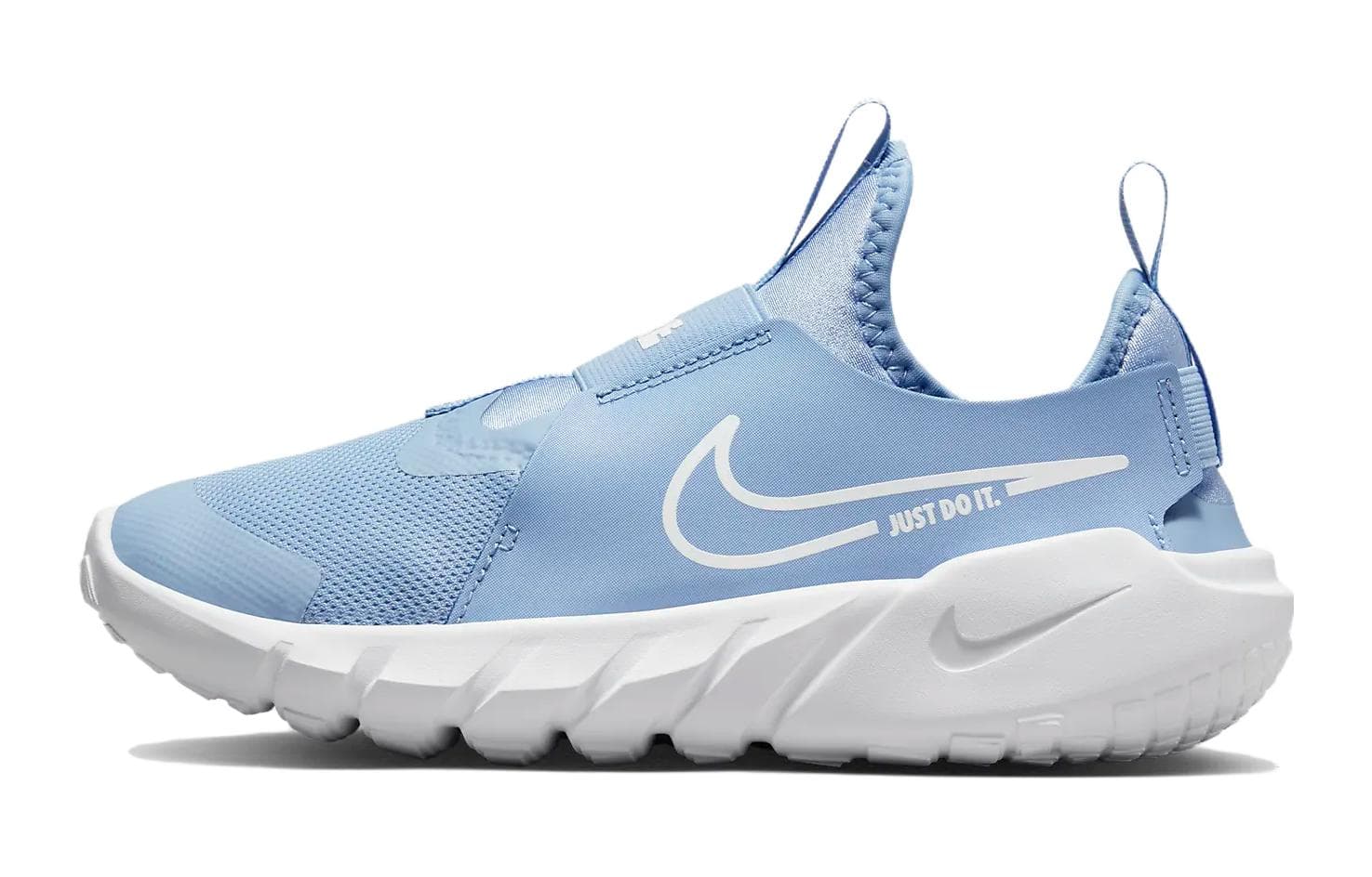 Кроссовки Nike Flex Runner 2 Противоскользящие Амортизирующие Устойчивые к износу Низкие Беговые кроссовки Белый Синий Унисекс - изображение 1
