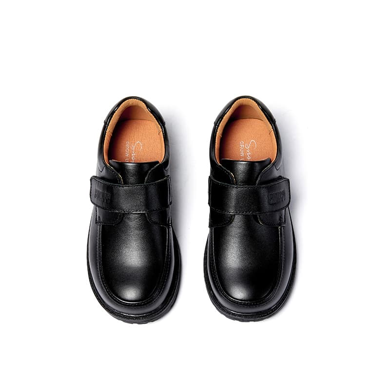 Snoffy Детская кожаная обувь Low Top Черный Kids - изображение 3