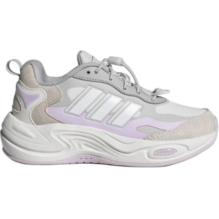 Кроссовки Adidas CLIMAWARM Противоскользящие Амортизирующие Низкие Кеды Детские Лайфстайл Обувь Светло-Серый Детский - изображение 2