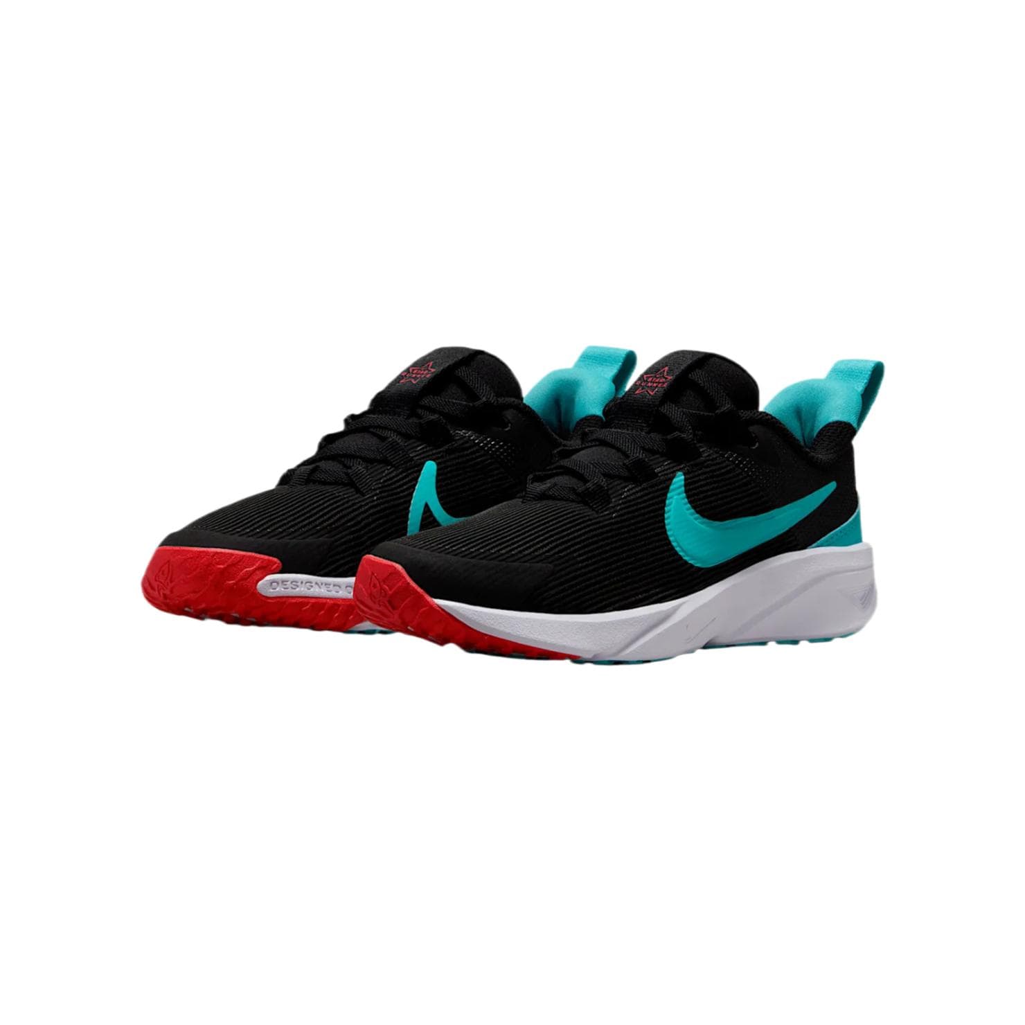 Nike Star Runner 4 Противоскользящая Амортизация Устойчивая к износу Отскок Детская Туристическая обувь - изображение 3