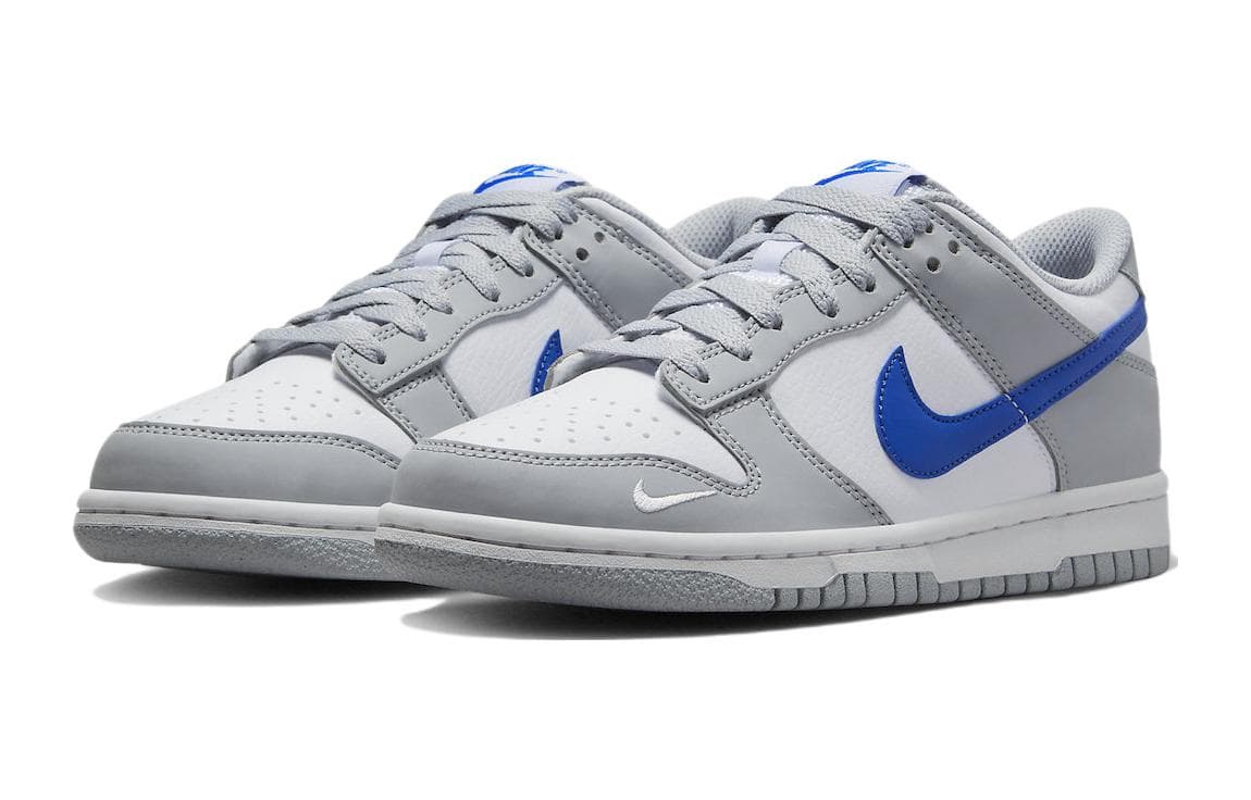 Кроссовки Nike Dunk Low "Grey Royal Blue" GS - изображение 6