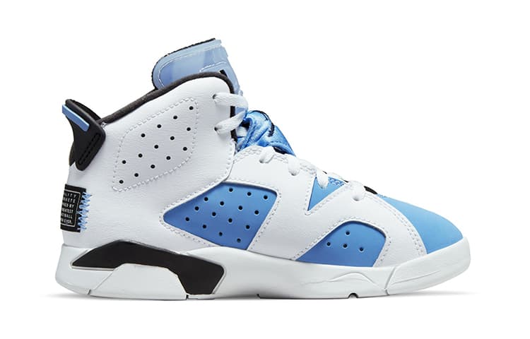 Кроссовки для баскетбола Jordan Air Jordan 6 Retro University Blue - изображение 3