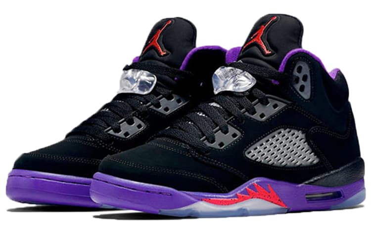 Кроссовки для баскетбола Jordan Air Jordan 5 Retro Fierce Purple GS - изображение 5
