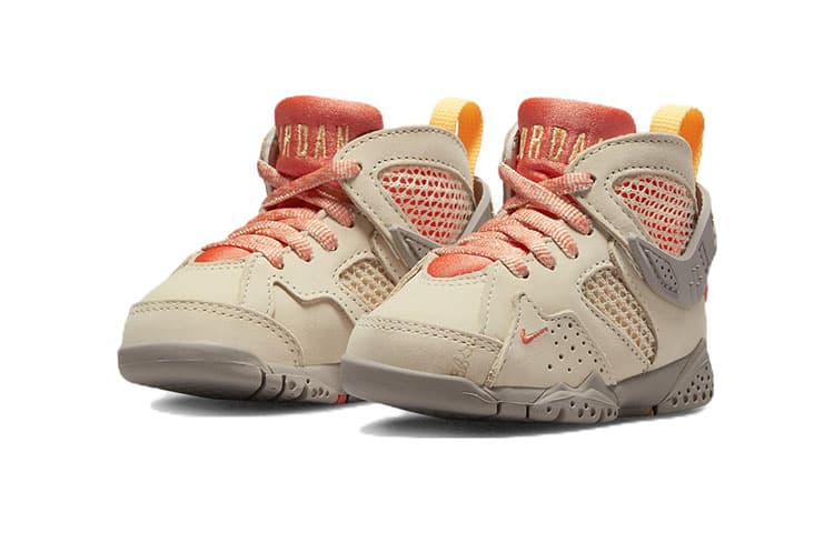 Кроссовки Bephies Beauty Supply x Air Jordan 7 Sanddrift - изображение 5