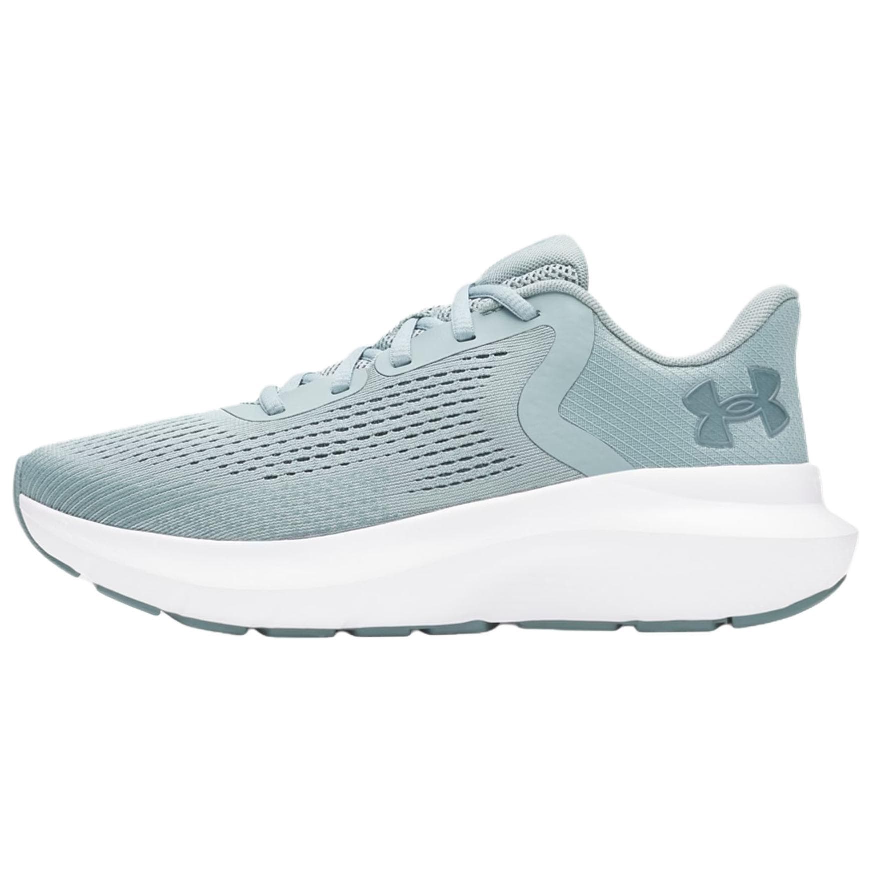 Кроссовки для бега Under Armour Rogue 5 Дышащий Oтскок Дышащий And Упругий Беговые кроссовки Женские Яшмовый Синий - изображение 1