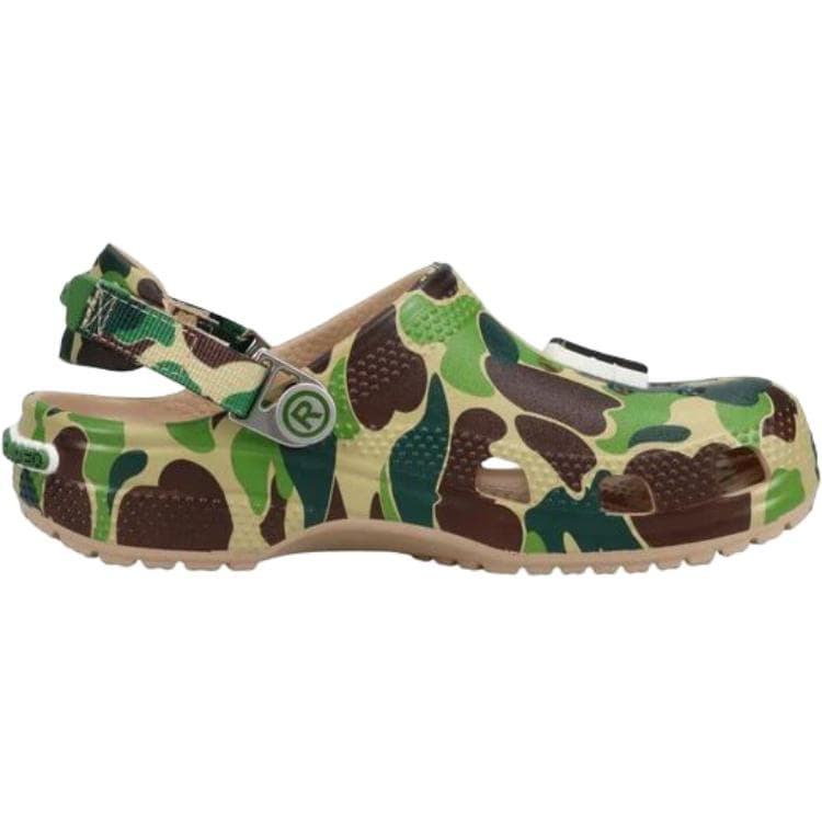 Сандалии Crocs X Купание Ape Classic сандалии мягкие и комфортные низкие сандалии для детей зеленые детские - изображение 2