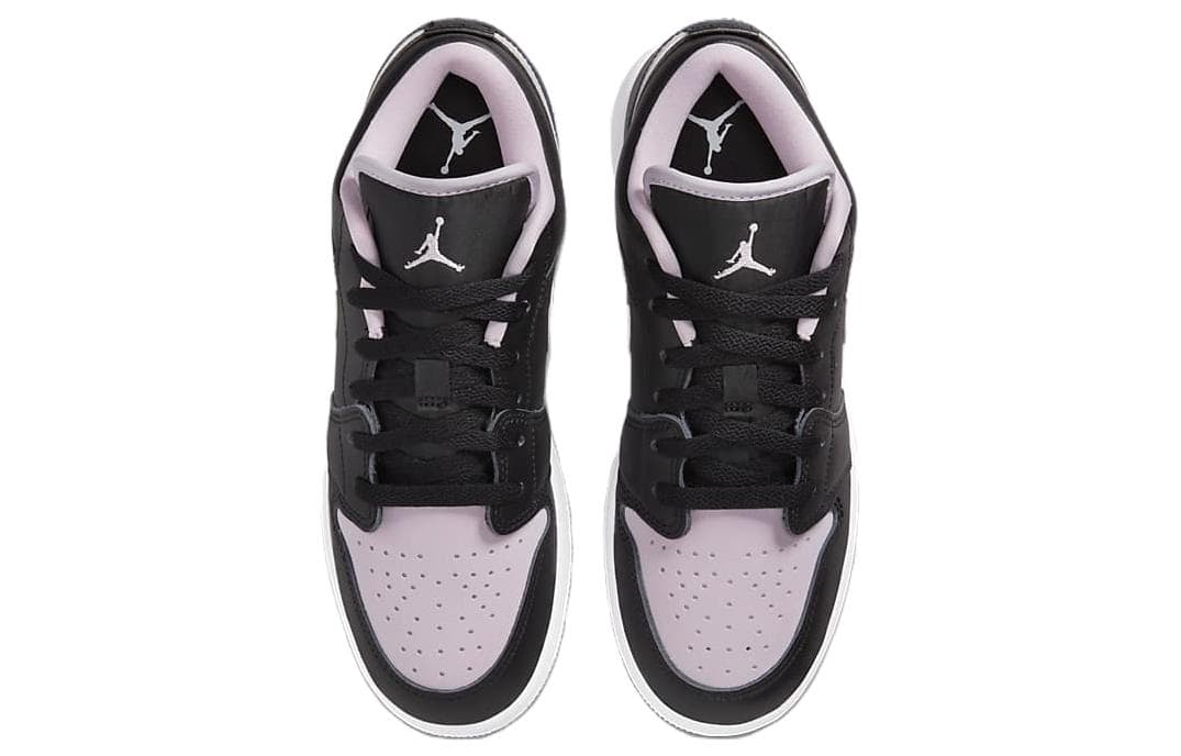 Кроссовки для баскетбола Jordan Air Jordan 1 Low SE "Black Iced Lilac" GS - изображение 4