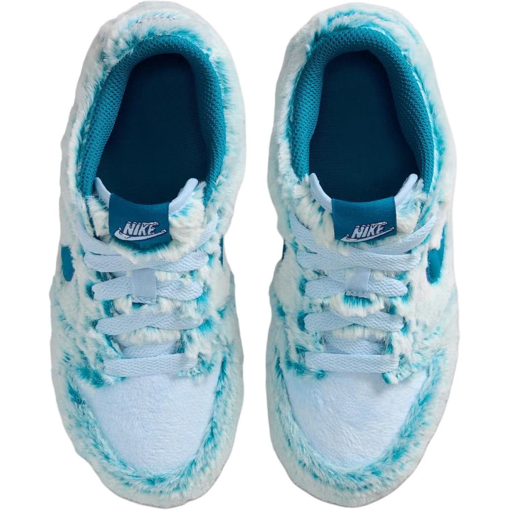 Кроссовки NIKE Dunk Low Топ Скейтборд Обувь Синий Унисекс - изображение 4