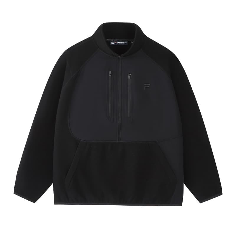 Худи FILA FUSION URBAN TECH Толстовка Мужской Черный - изображение 1