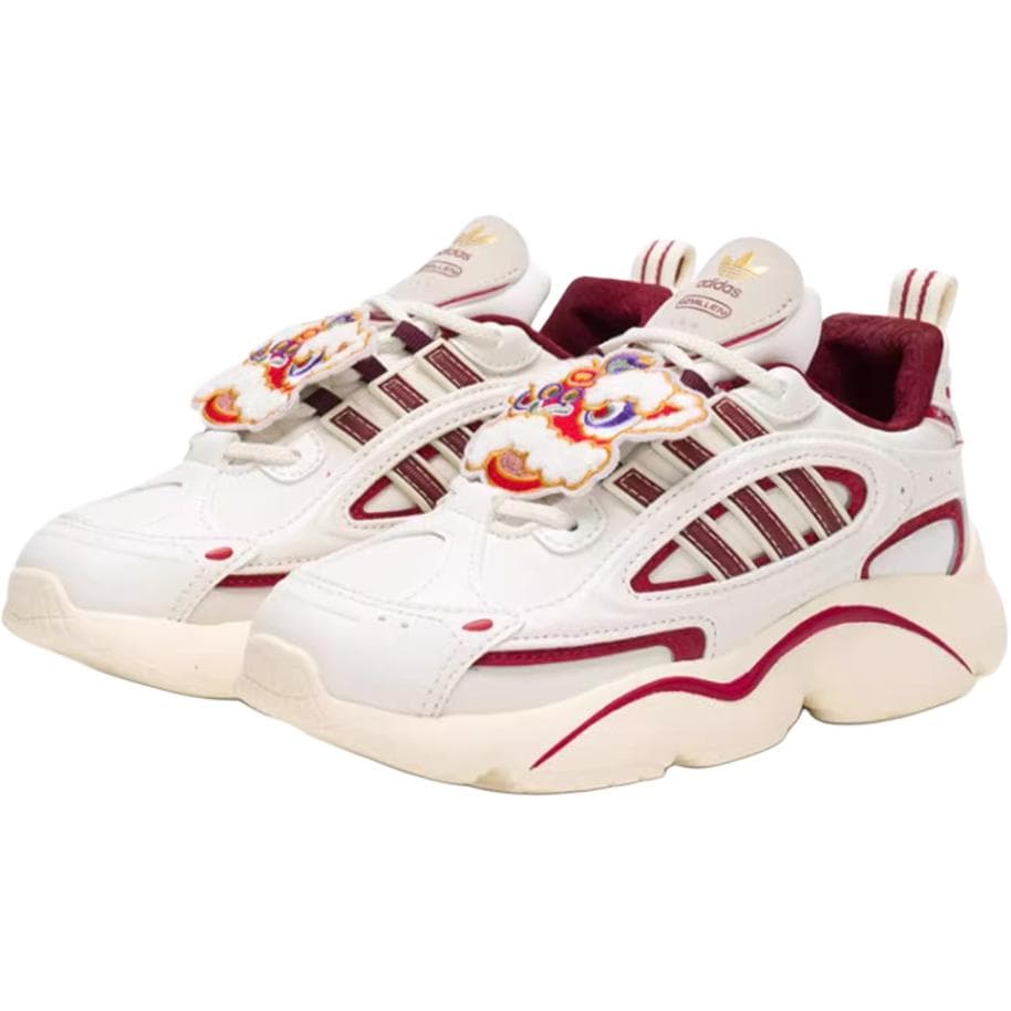 Кроссовки Adidas Originals Ozmillen противоскользящие устойчивые к истиранию низкие кеды для детей Lifestyle - изображение 3