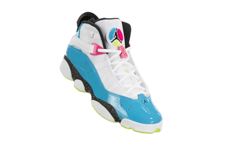 Кроссовки для баскетбола Jordan Air Jordan 6 Rings PU GS - изображение 6