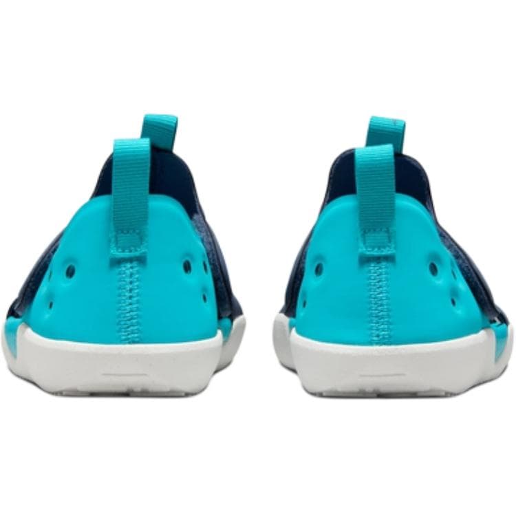 Сандалии Nike Sunray Protect 4 Low Топ Сандалии Синие Зеленые Детские - изображение 5