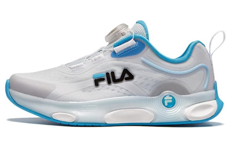 Кроссовки FILA KIDS Амортизация устойчивость к истиранию низкий топ детские беговые кроссовки серый синий - изображение 1