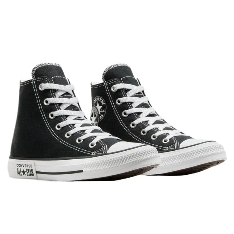 Converse ALLSTAR Удобный Минималистичный Легкий Хай-топы Детские кеды Черный Унисекс - изображение 3