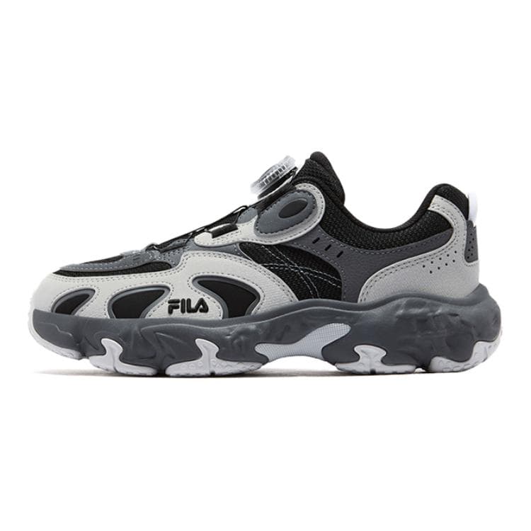 Кроссовки Fila Heritage Синтетическая кожа текстиль Отскок Низкие кеды для бега Детские - изображение 1