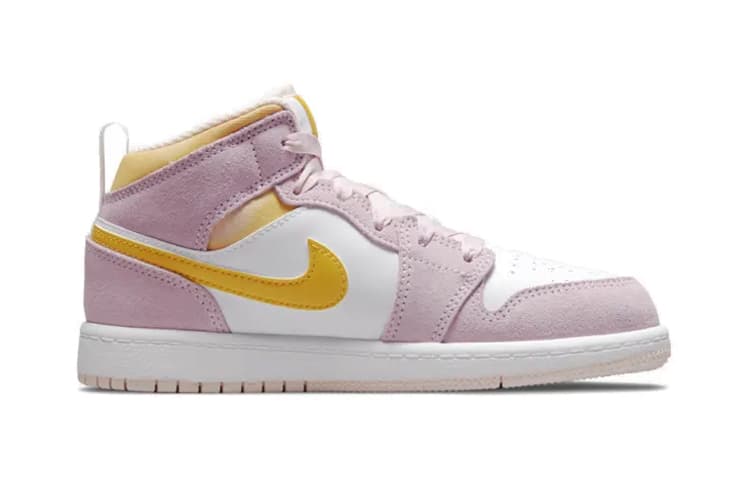 Кроссовки для баскетбола BP Air Jordan 1 Mid SE "Arctic Pink" - изображение 4