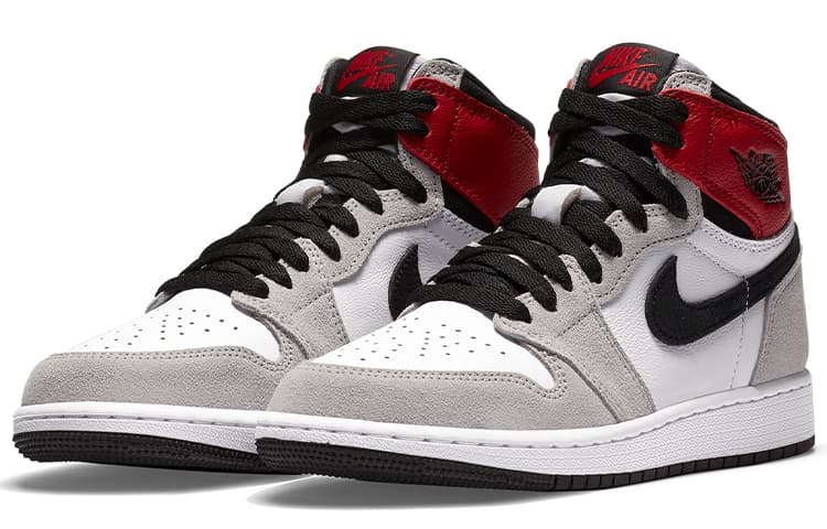 Кроссовки для баскетбола Jordan Air Jordan 1 High OG Smoke Grey "Union" GS - изображение 7