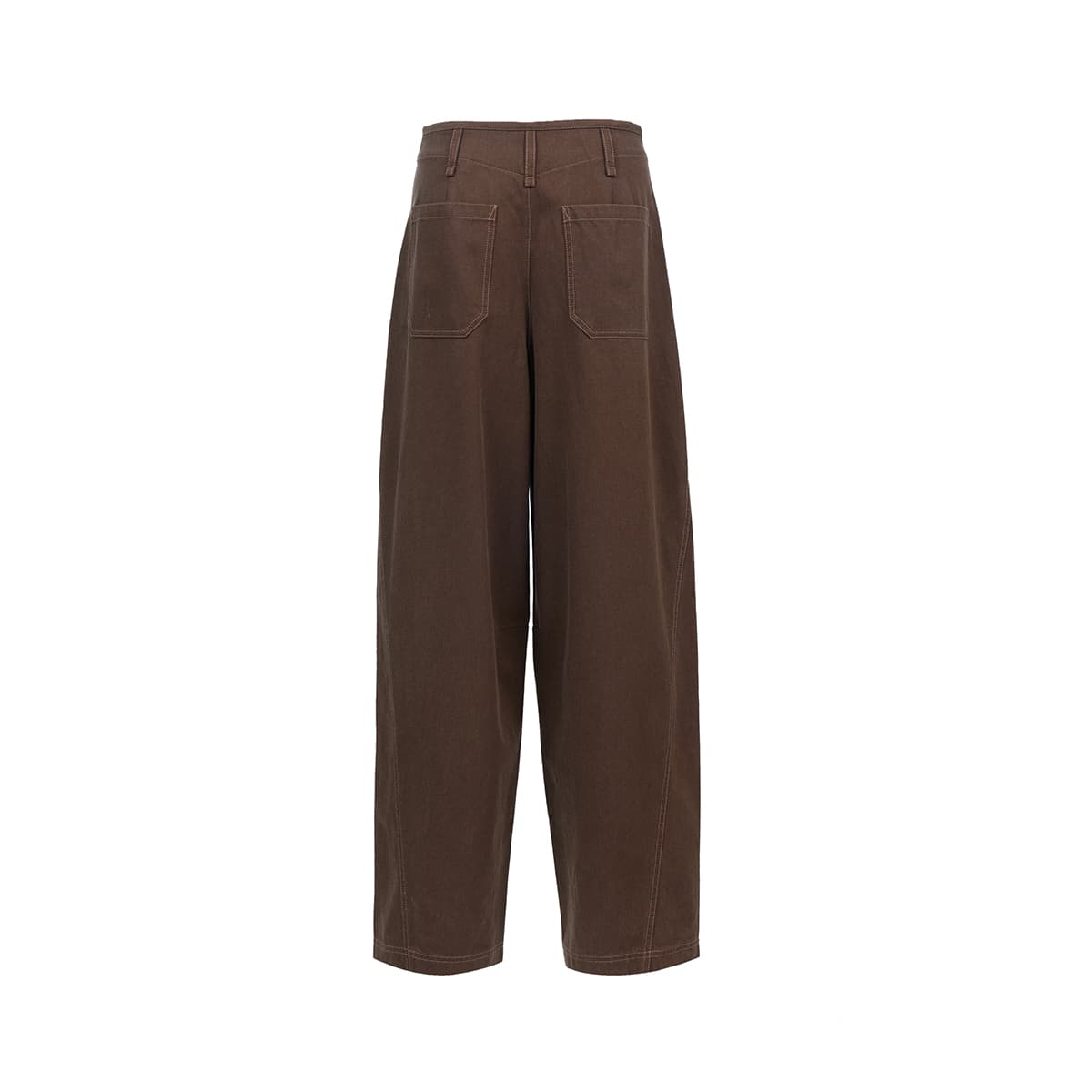 Штаны Only E09 Rain Drum Brown Women's Casual Pants - изображение 2