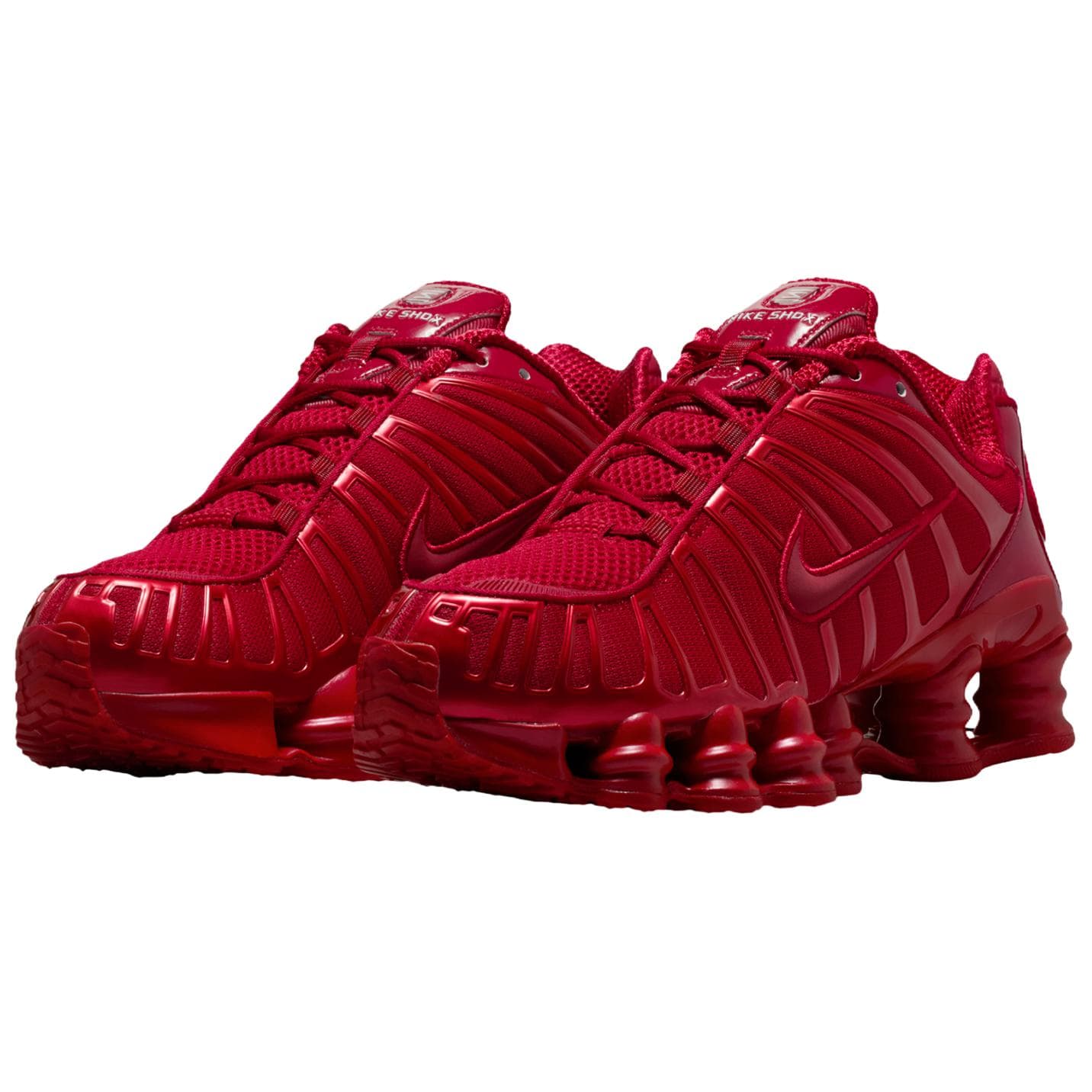 Кроссовки NIKE Shox TL Low Топ Kids Lifestyle Shoes Женские Красный - изображение 2