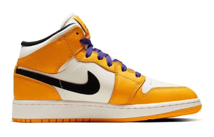 Кроссовки для баскетбола Jordan Air Jordan 1 Mid GS - изображение 5