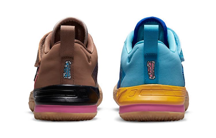 Кроссовки для баскетбола Space Jam x Nike Lebron 18 Low "Wile E. x Roadrunner" 18 - изображение 7