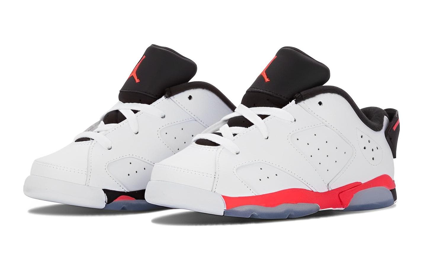 Кроссовки Jordan Air Jordan 6 Retro Low "Infrared White" TD - изображение 3