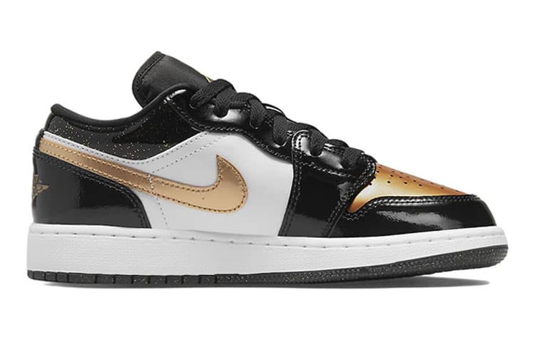 Кроссовки для баскетбола Jordan Air Jordan 1 "Gold Toe" GS - изображение 5