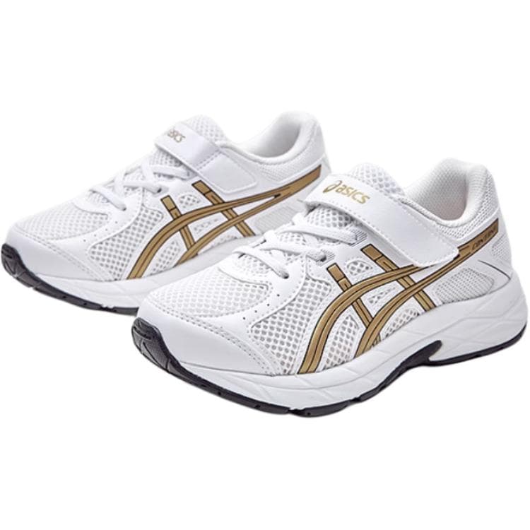 Кроссовки Asics RUNNING KIDS Низкие Беговые Кроссовки Белые Детские - изображение 2