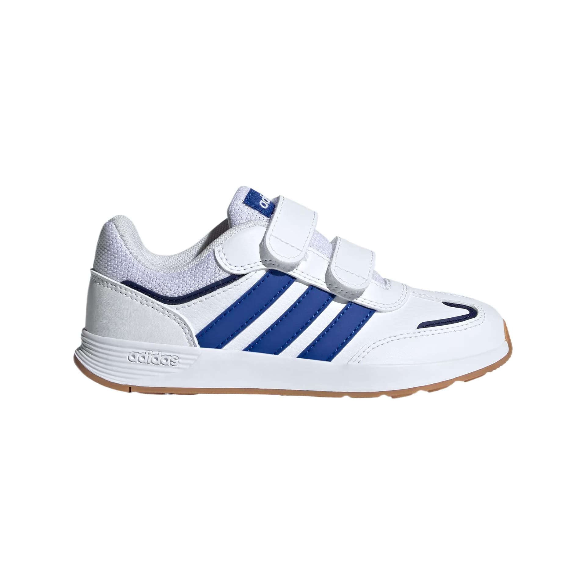 Кроссовки Adidas TENSAUR Low Топ Детские Лайфстайл Кроссовки Белый Королевский Синий Темно-Синий Детский - изображение 2