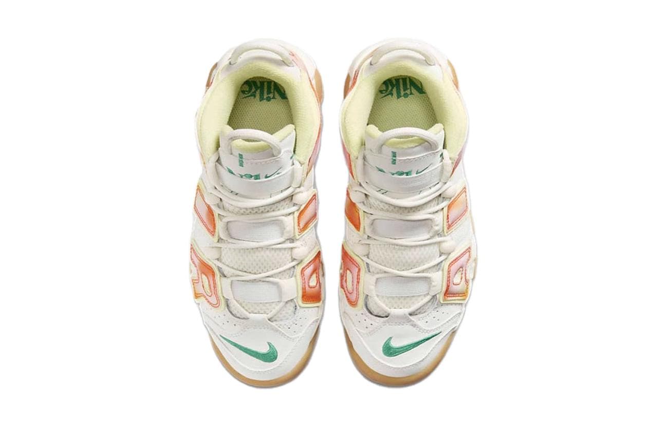 Кроссовки для баскетбола Nike Air More Uptempo 'Everything Abrasion Resistant MID Топ Баскетбольные кроссовки Бежевый Унисекс - изображение 4