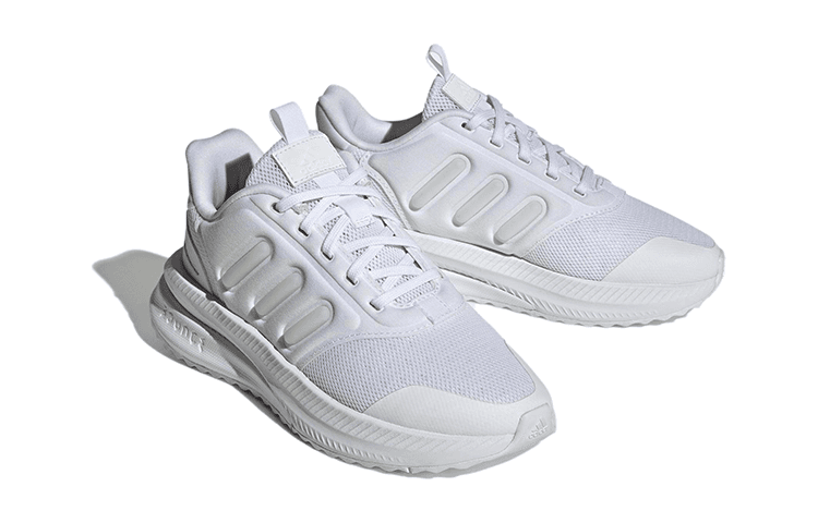 Кроссовки Adidas X_PLR Ткань Противоскользящие Низкие Кроссовки для Беговых Занятий Детские Белые Подростковые - изображение 3