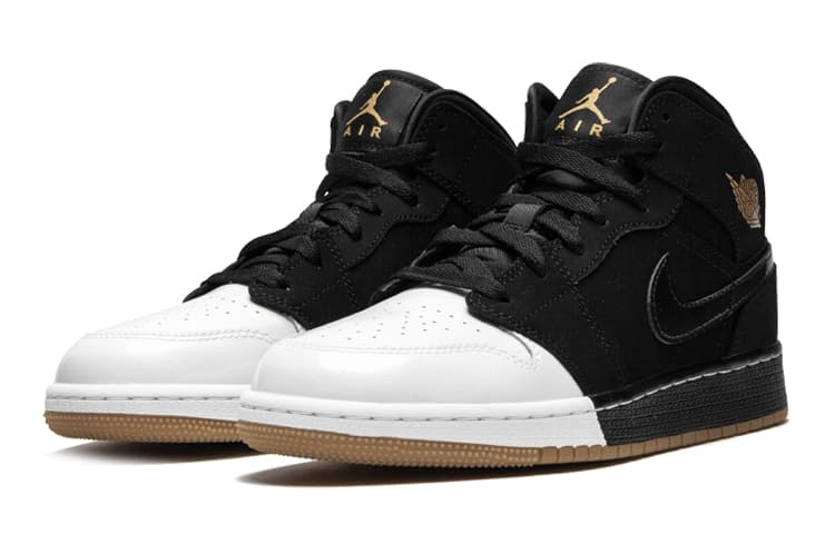 Кроссовки для баскетбола Jordan Air Jordan 1 Mid GS - изображение 4